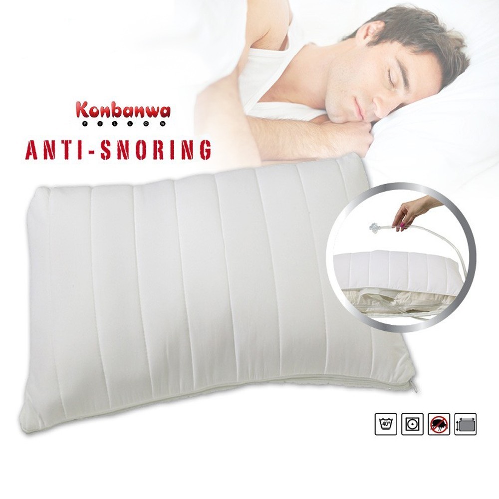 Perna antisforait Konbanwa AntiSnoring Pillow Produs Original de la
