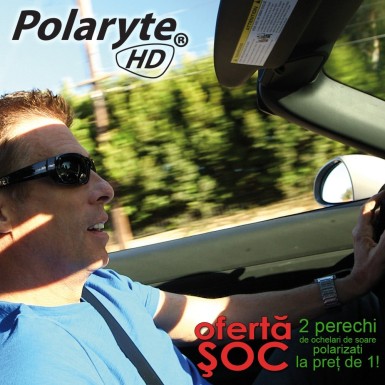 Polaryte HD - 2 perechi de ochelari de soare polarizati la pret de 1 | Produs Original de la Telestar Polaryte HD - 2 perechi de ochelari de soare polarizati la pret de 1 | Produs Original de la Telestar