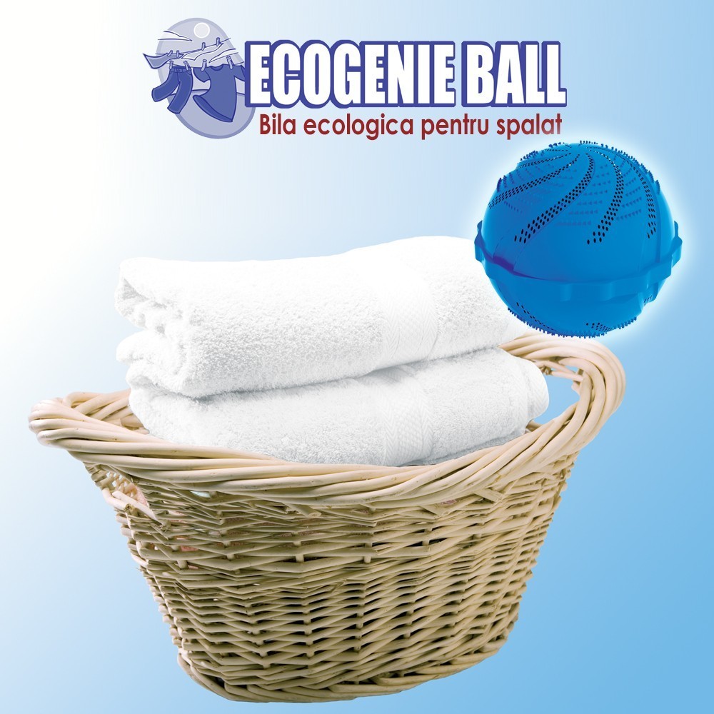 EcoGenie Ball - Bila ecologica pentru spalat | Produs Original de la Telestar