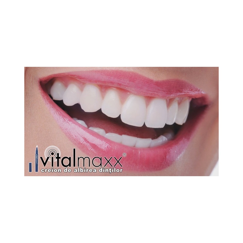 VitalMaxx Tooth Whitener - Creion de albire a dintilor | Produs Original de la Telestar