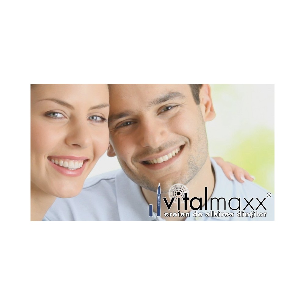 VitalMaxx Tooth Whitener - Creion de albire a dintilor | Produs Original de la Telestar