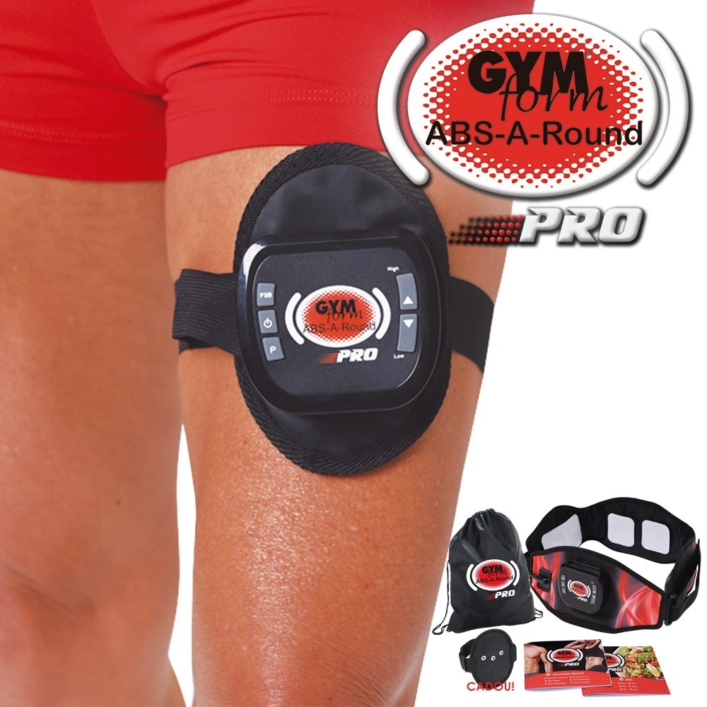 Gymform ABS-A-Round Pro - centura cu tehnologie EMS pentru antrenamentul intregii zone abdominale | Produs Original de la Telestar