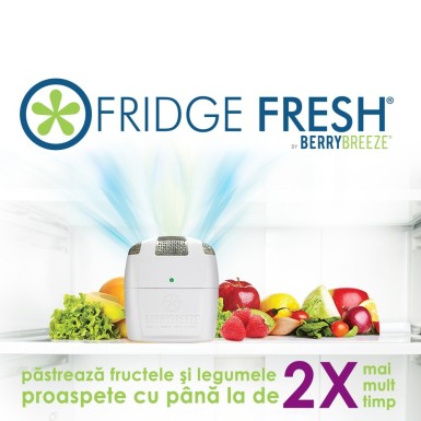 Fridge Fresh - dispozitiv pentru mentinerea fructelor si legumelor proaspete | Produs Original de la Telestar Fridge Fresh - dispozitiv pentru mentinerea fructelor si legumelor proaspete | Produs Original de la Telestar