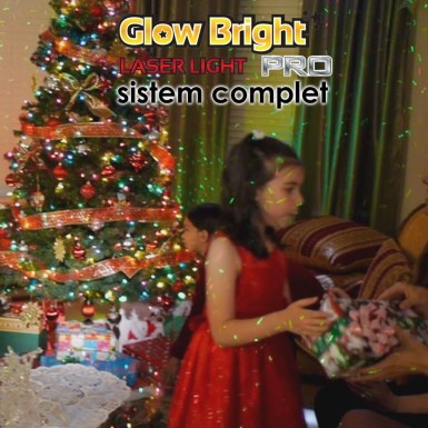 GlowBright Laser Light Pro - sistem laser complet cu limina miscatoare | Produs Original de la Telestar GlowBright Laser Light Pro - sistem laser complet cu limina miscatoare | Produs Original de la Telestar
