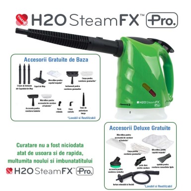 H2O SteamFX Pro unit and accessories packs H2O SteamFX Pro unit and accessories packs