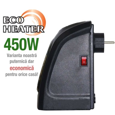 Eco Heater side view Eco Heater side view