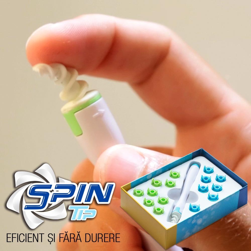 Spin Tip silicone tip