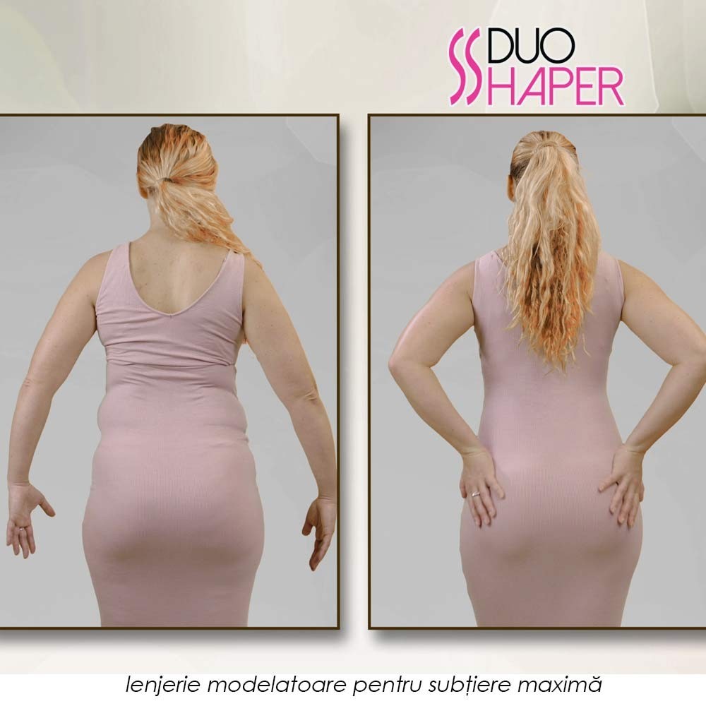 Duo Shaper - lenjerie modelatoare revolutionara cu doua desuuri pentru subtiere maxima si confort