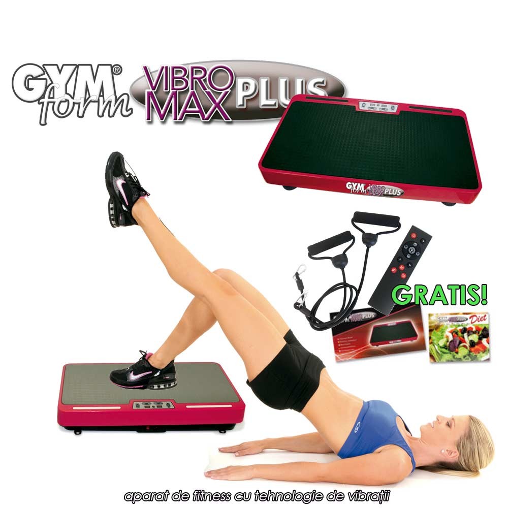 Be careful Abuse Apple Gymform Vibromax Plus - aparat de fitness cu tehnologia de vibratii |  Produs Original de la Telestar