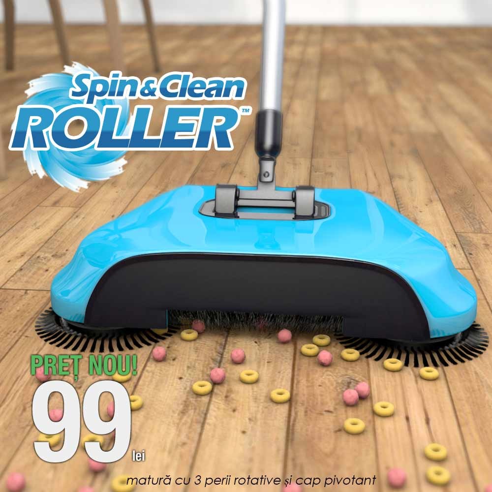 Spin And Clean Roller