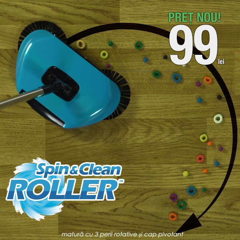 Spin And Clean Roller