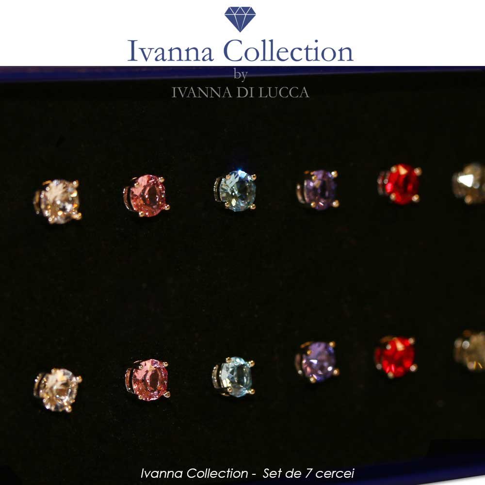 prince parity Dot Pachet PROMO: Ivanna Collection | pret 198 lei - transport Gratuit | set  Love + set de 7 cercei cu cristale originale Swarovski| Telestar
