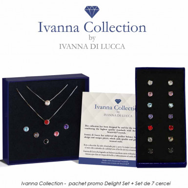 Ivanna Collection - pachet promo Delight Set + Set de 7 cercei