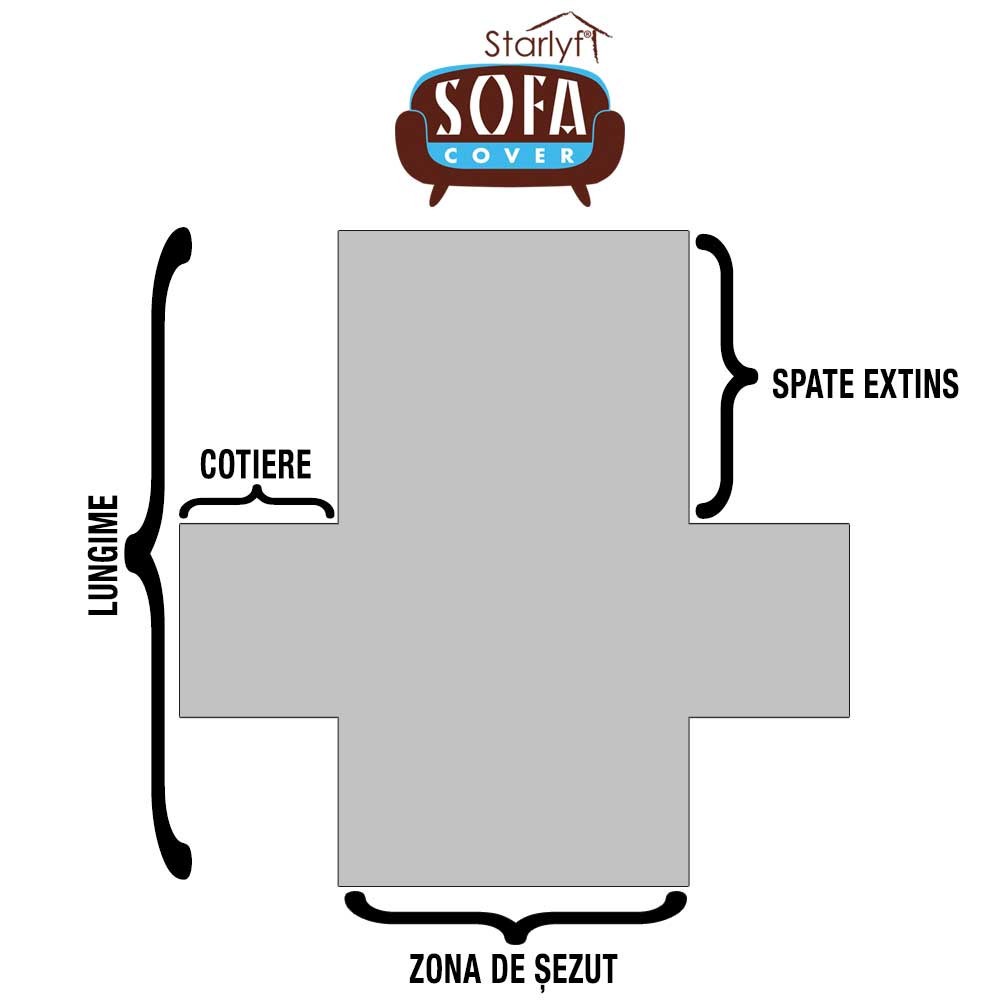 Starlyf Sofa Cover