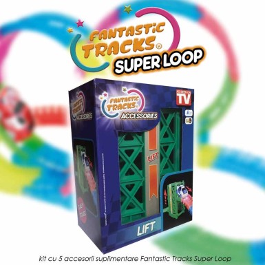 Fantastic Tracks Super Loop - kit cu 5 accesorii suplimentare Fantastic Tracks Super Loop - kit cu 5 accesorii suplimentare