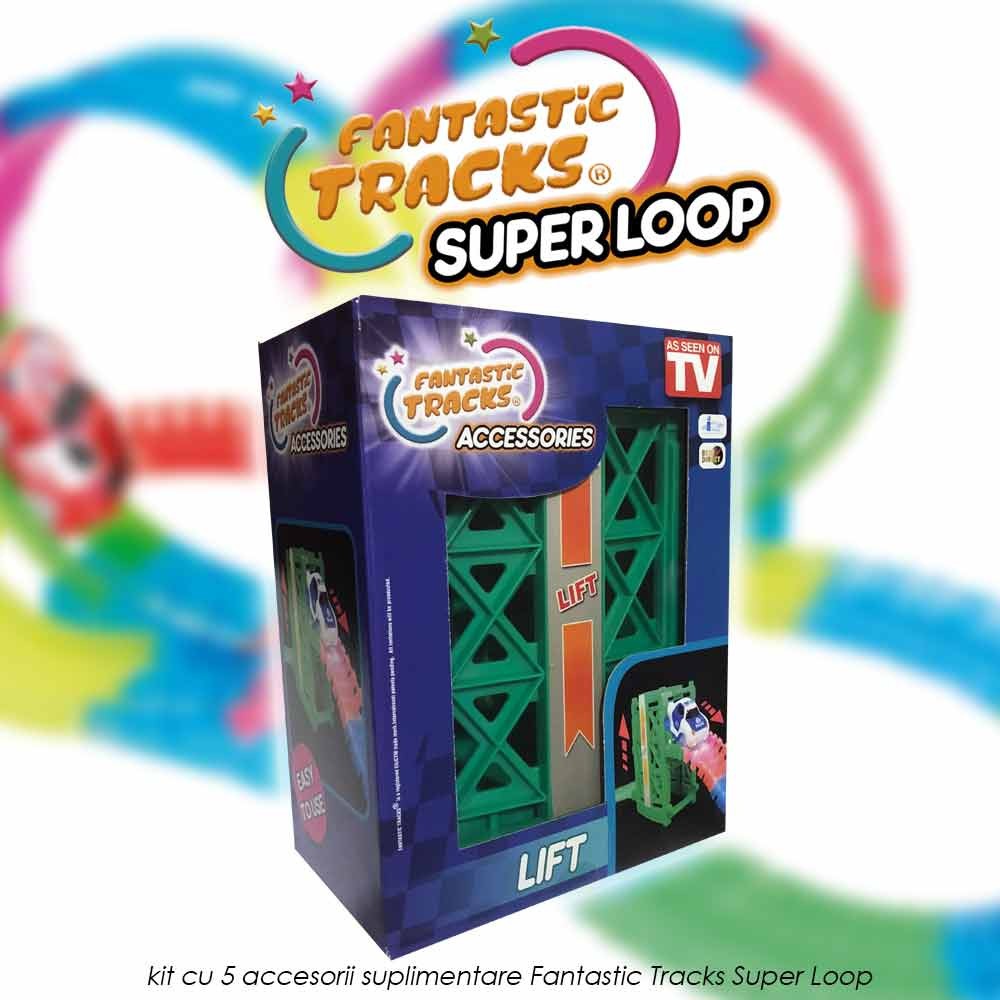 Fantastic Tracks Super Loop - kit cu 5 accesorii suplimentare