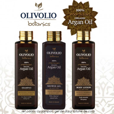 Olivolio Botanics Argan Oil set