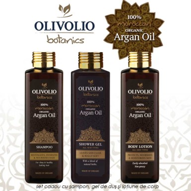 Olivolio Botanics Argan Oil set