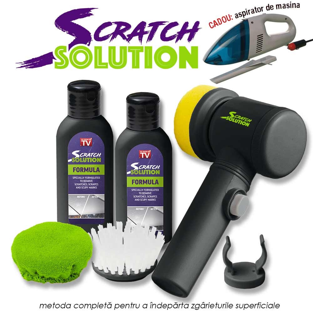 Scratch Solution | pret  199 lei - transport Gratuit | pentru zgarieturile auto superficiale | Telestar