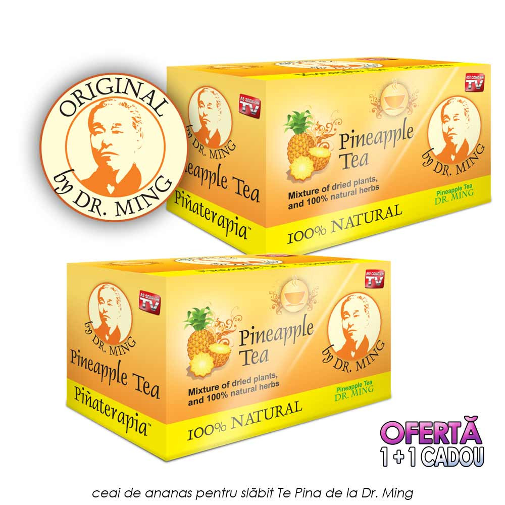 VeroSlim Pineapple Tea ceai pentru slabit | Farmacia Ardealul