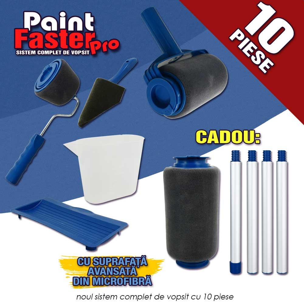 Paint Faster Pro - sistem complet de vopsit cu 10 piese