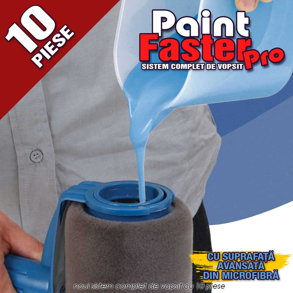 Paint Faster Pro - sistem complet de vopsit cu 10 piese