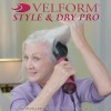 Velform Style & Dry Pro - uscator de par si perie de coafat, 2 in 1, cu 4 accesorii incluse Velform Style & Dry Pro - uscator de par si perie de coafat, 2 in 1, cu 4 accesorii incluse