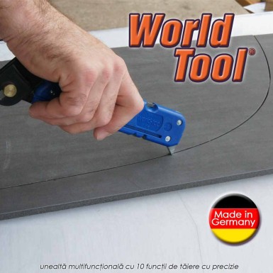 World Tool -  unealta multifunctionala cu 10 functii de taiere cu precizie World Tool -  unealta multifunctionala cu 10 functii de taiere cu precizie