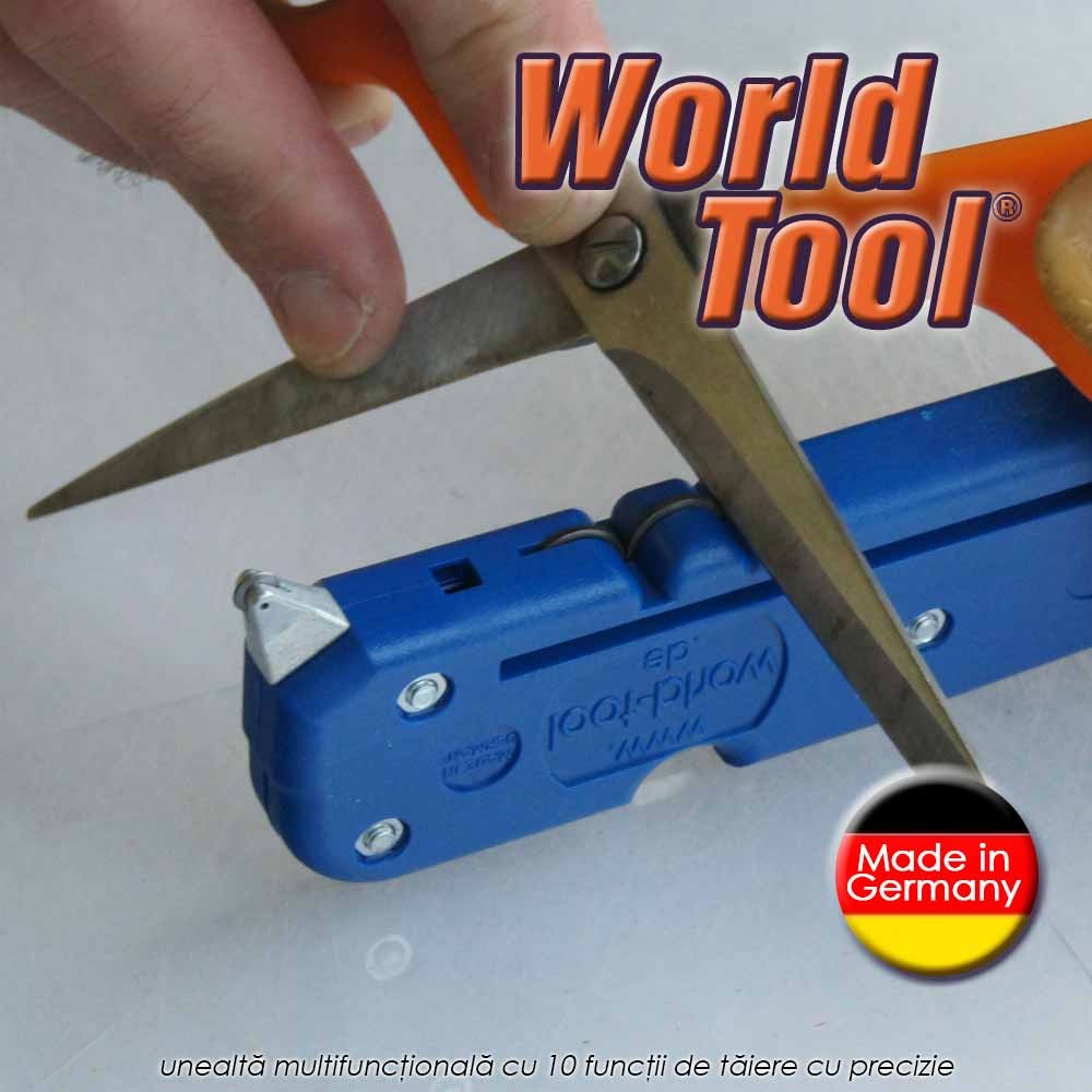 World Tool -  unealta multifunctionala cu 10 functii de taiere cu precizie