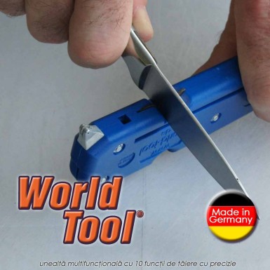World Tool -  unealta multifunctionala cu 10 functii de taiere cu precizie World Tool -  unealta multifunctionala cu 10 functii de taiere cu precizie