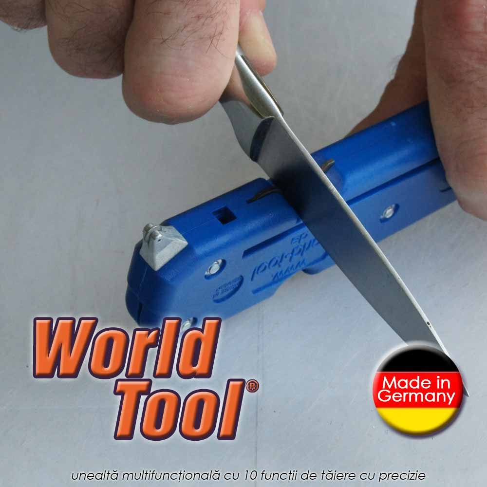 World Tool -  unealta multifunctionala cu 10 functii de taiere cu precizie