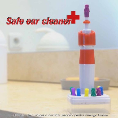 Safe Ear Cleaner - dispozitiv de curatare a cavitatii urechilor pentru intreaga familie