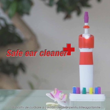 Safe Ear Cleaner - dispozitiv de curatare a cavitatii urechilor pentru intreaga familie Safe Ear Cleaner - dispozitiv de curatare a cavitatii urechilor pentru intreaga familie