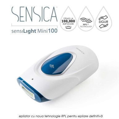 SensiLight Mini 100 - epilator cu noua tehnologie RPL (IPL avansat) pentru epilare definitiva