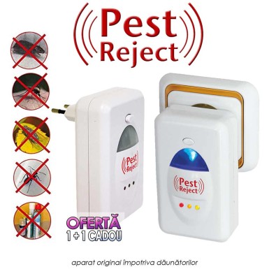Pest Reject Original - aparat impotriva daunatorilor oferta 1+1 Cadou Pest Reject Original - aparat impotriva daunatorilor oferta 1+1 Cadou
