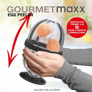 GourmetMaxx Egg Peeler - decojitor de oua fierte GourmetMaxx Egg Peeler - decojitor de oua fierte