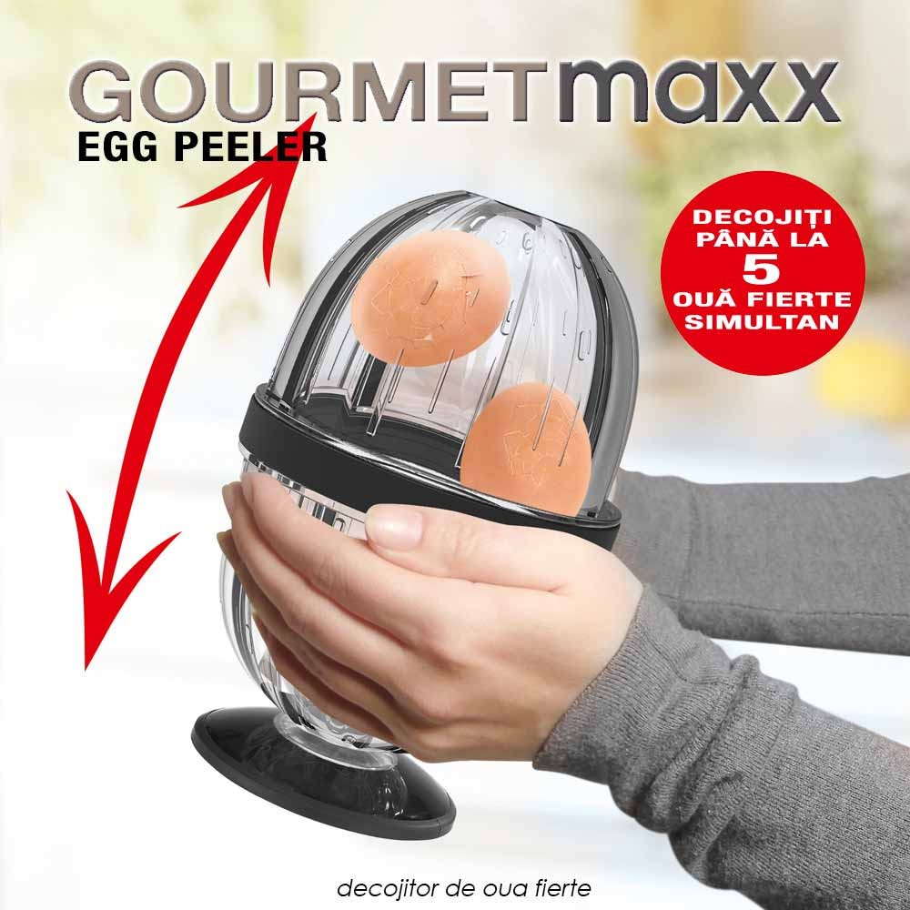 GourmetMaxx Egg Peeler - decojitor de oua fierte