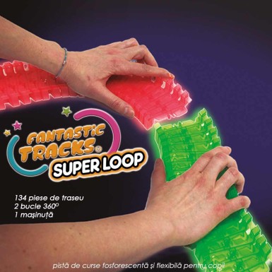 Fantastic Tracks Super Loop MEGA PACHET - cu toate accesoriile incluse Fantastic Tracks Super Loop MEGA PACHET - cu toate accesoriile incluse