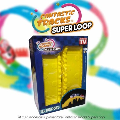 Fantastic Tracks Super Loop MEGA PACHET - cu toate accesoriile incluse Fantastic Tracks Super Loop MEGA PACHET - cu toate accesoriile incluse
