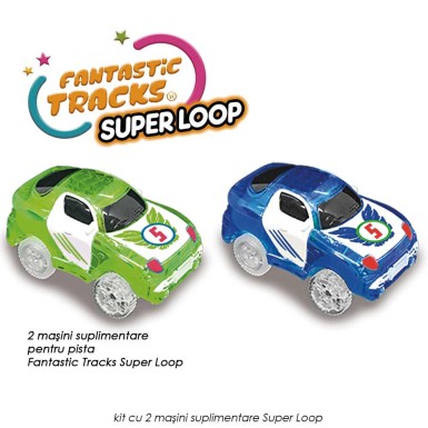 Fantastic Tracks Super Loop MEGA PACHET - cu toate accesoriile incluse Fantastic Tracks Super Loop MEGA PACHET - cu toate accesoriile incluse