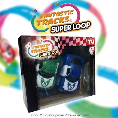 Fantastic Tracks Super Loop MEGA PACHET - cu toate accesoriile incluse Fantastic Tracks Super Loop MEGA PACHET - cu toate accesoriile incluse