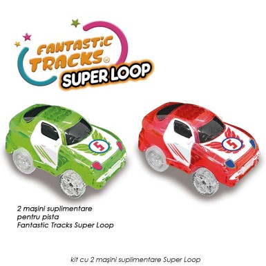 Fantastic Tracks Super Loop MEGA PACHET - cu toate accesoriile incluse Fantastic Tracks Super Loop MEGA PACHET - cu toate accesoriile incluse