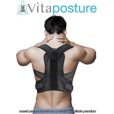VitaPosture - corset premium unisex pentru corectarea posturii VitaPosture - corset premium unisex pentru corectarea posturii