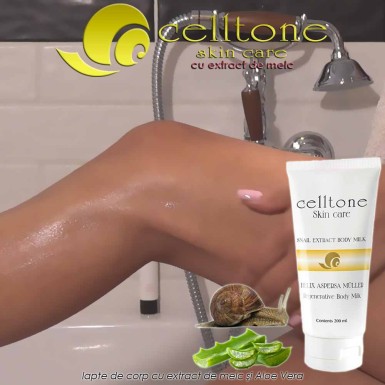 Pachet PROMO: 2 geluri cu extract de melc Celltone + 1 lapte de corp cu extract de melc si aloe vera Celltone Pachet PROMO: 2 geluri cu extract de melc Celltone + 1 lapte de corp cu extract de melc si aloe vera Celltone