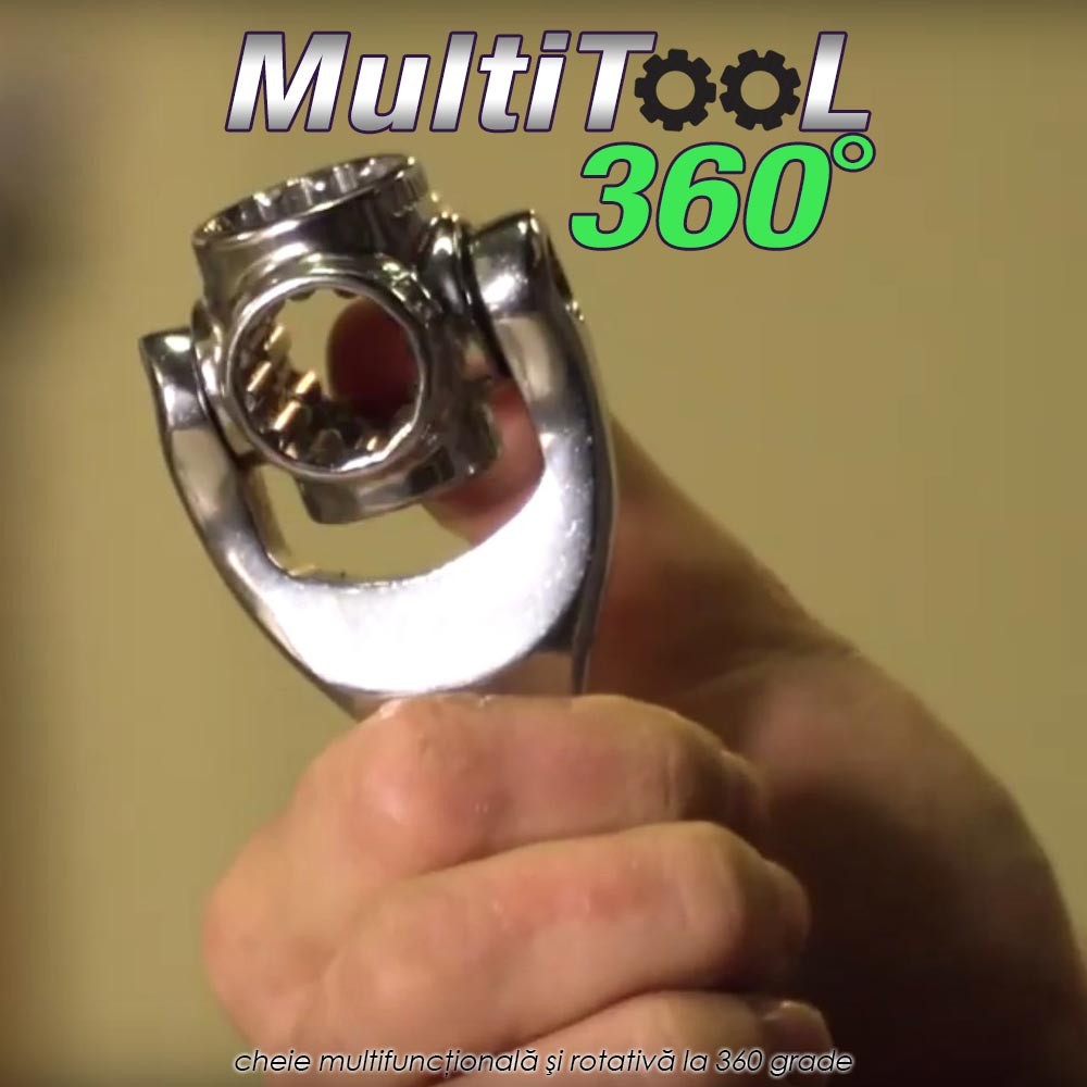 Multitool 360 - cheie multifunctionala si rotativa la 360 grade