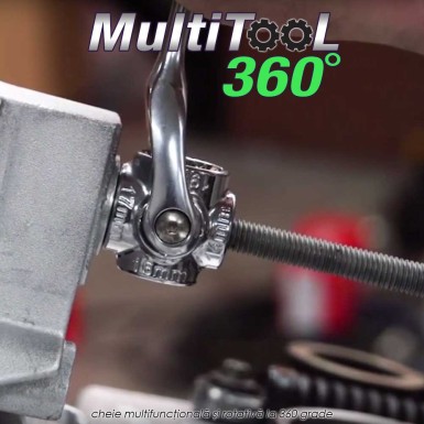 Multitool 360 - cheie multifunctionala si rotativa la 360 grade Multitool 360 - cheie multifunctionala si rotativa la 360 grade