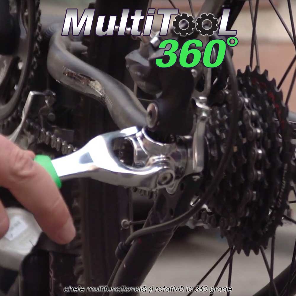 Multitool 360 - cheie multifunctionala si rotativa la 360 grade