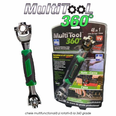 Multitool 360 - cheie multifunctionala si rotativa la 360 grade