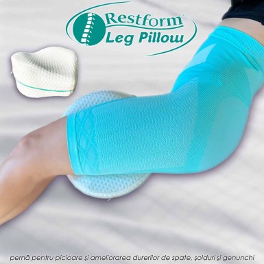 Restform Leg Pillow - perna ortopedica pentru picioare si ameliorarea durerilor de spate, solduri si genunchi Restform Leg Pillow - perna ortopedica pentru picioare si ameliorarea durerilor de spate, solduri si genunchi