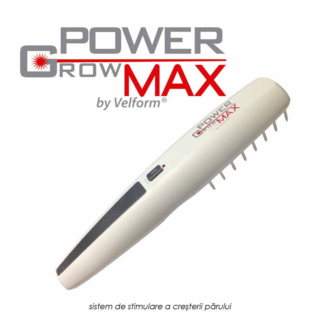Power Grow Max - sistem de stimulare a cresterii parului, cu rezultate dovedite clinic